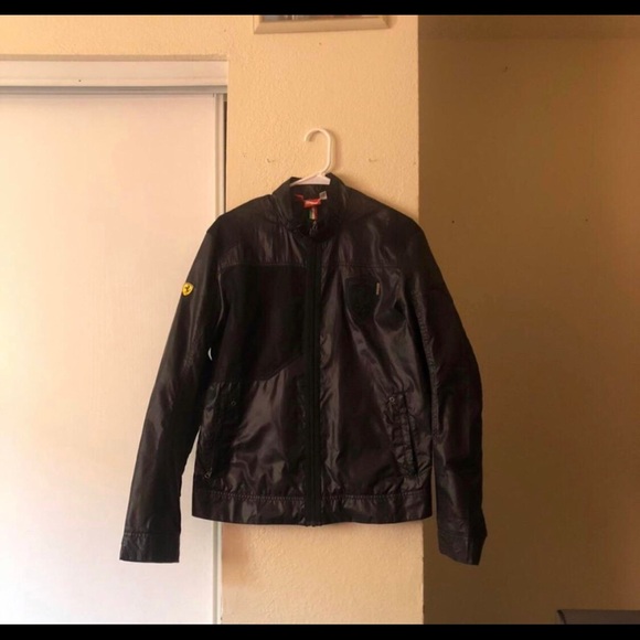 Puma Ferrari motorcycle jacket